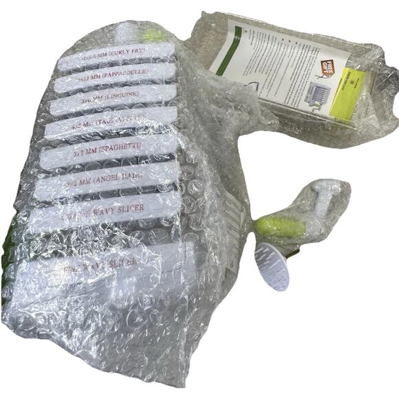 10-Blade Vegetable Spiralizer: Strongest-Heaviest Duty Spiral Slicer Brieftons - Picture 6 of 13